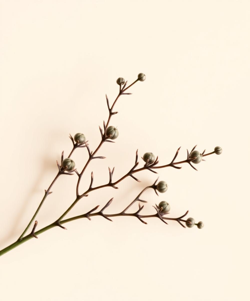 Kanna botanical foliage close up